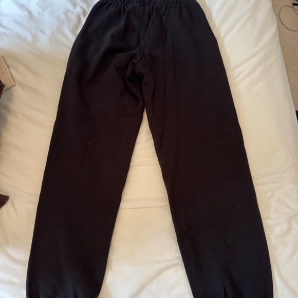 TNA Extra Fleece Black Sweatpants - Picture 3 of 3